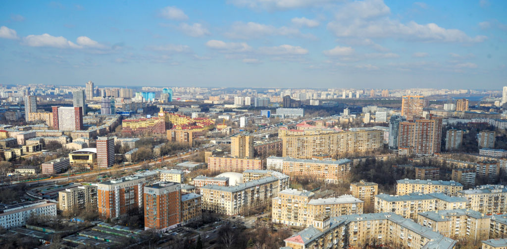 Панорама на Юго-Восточный Административный округ Москвы